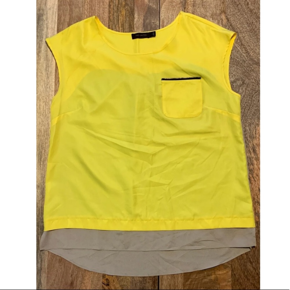 The Limited yellow shell tank